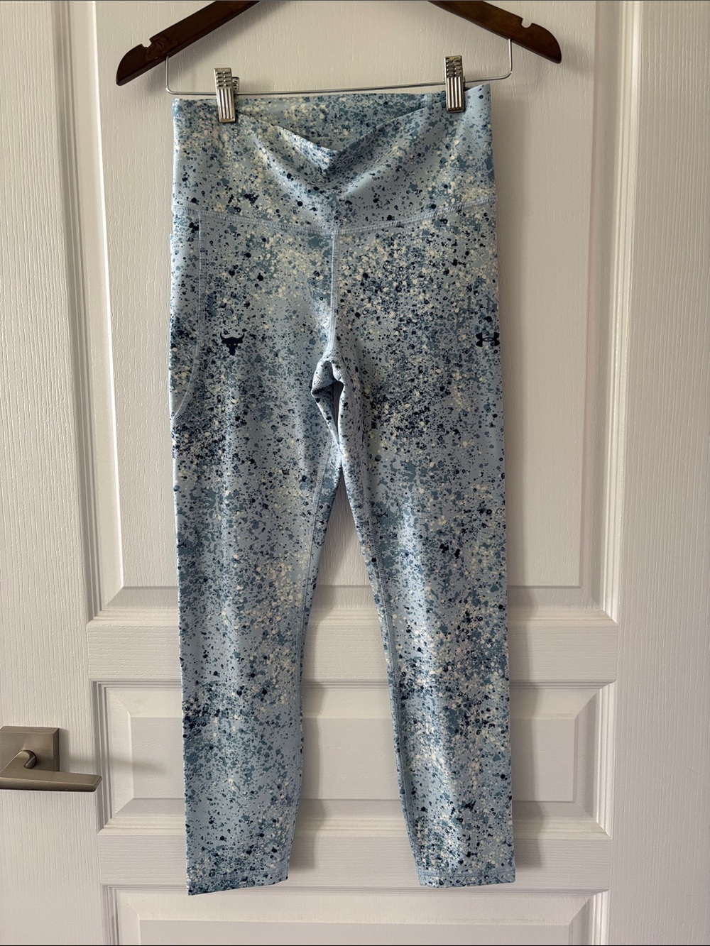 Under Armour Blue Speckled Pocket Leggings